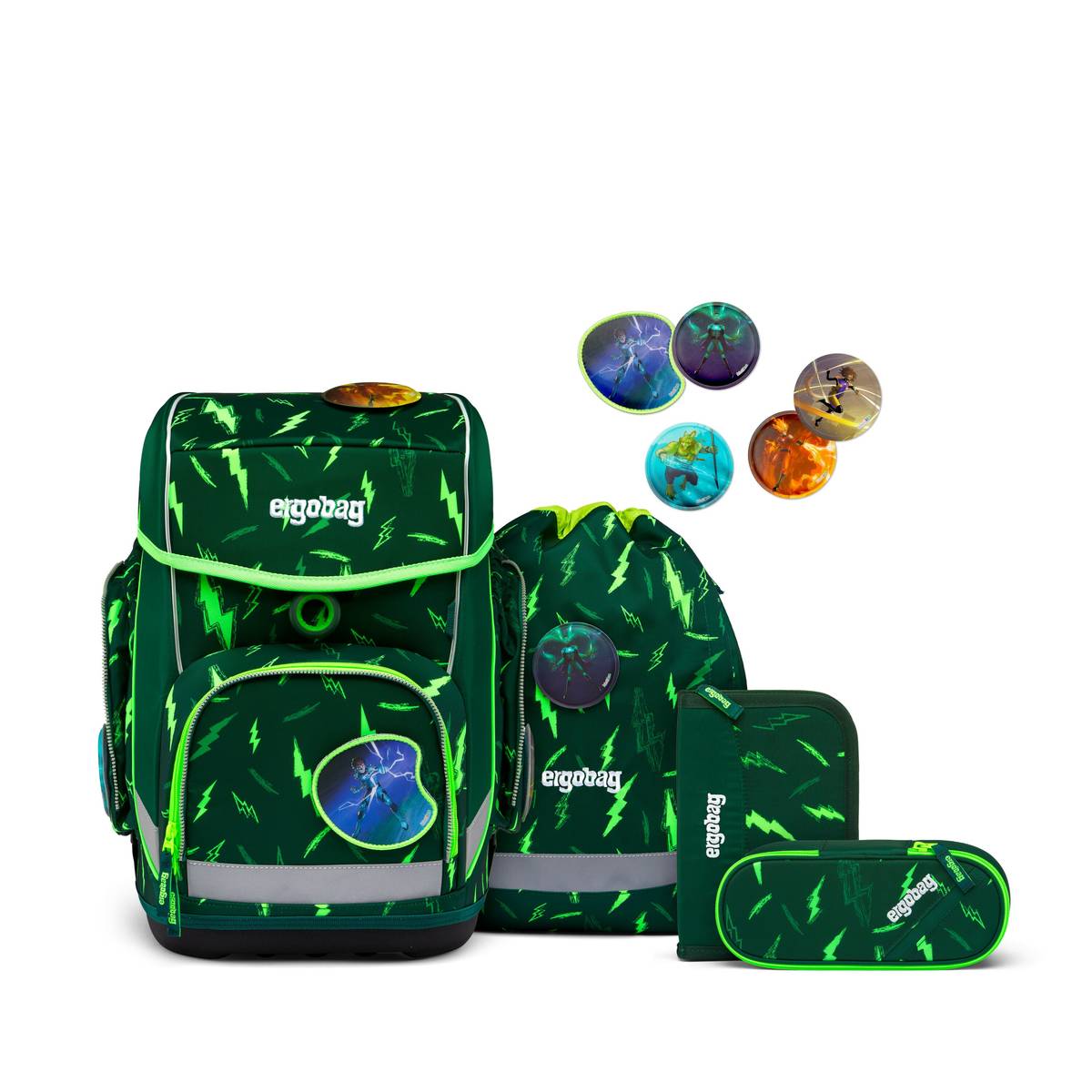 Ergobag Cubo 5-tlg. Set Bärtastisch
