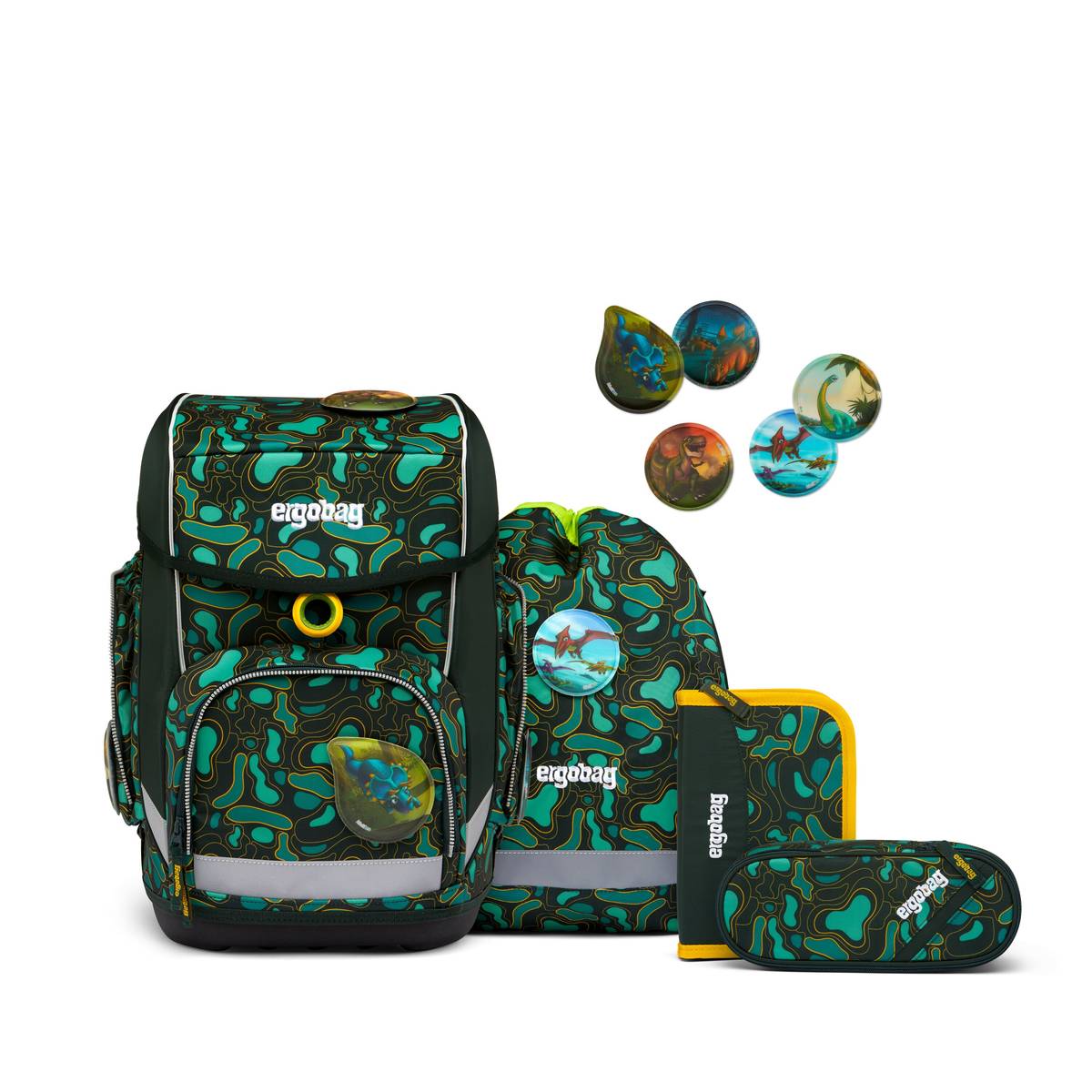 Ergobag Cubo 5-tlg. Set TriBäratops