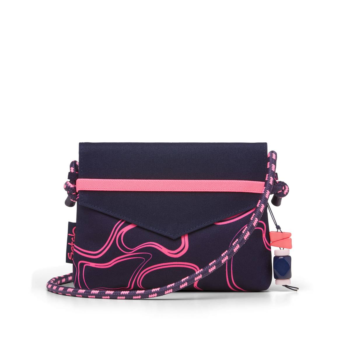 Satch Clutch Pink Supreme mit Kordel