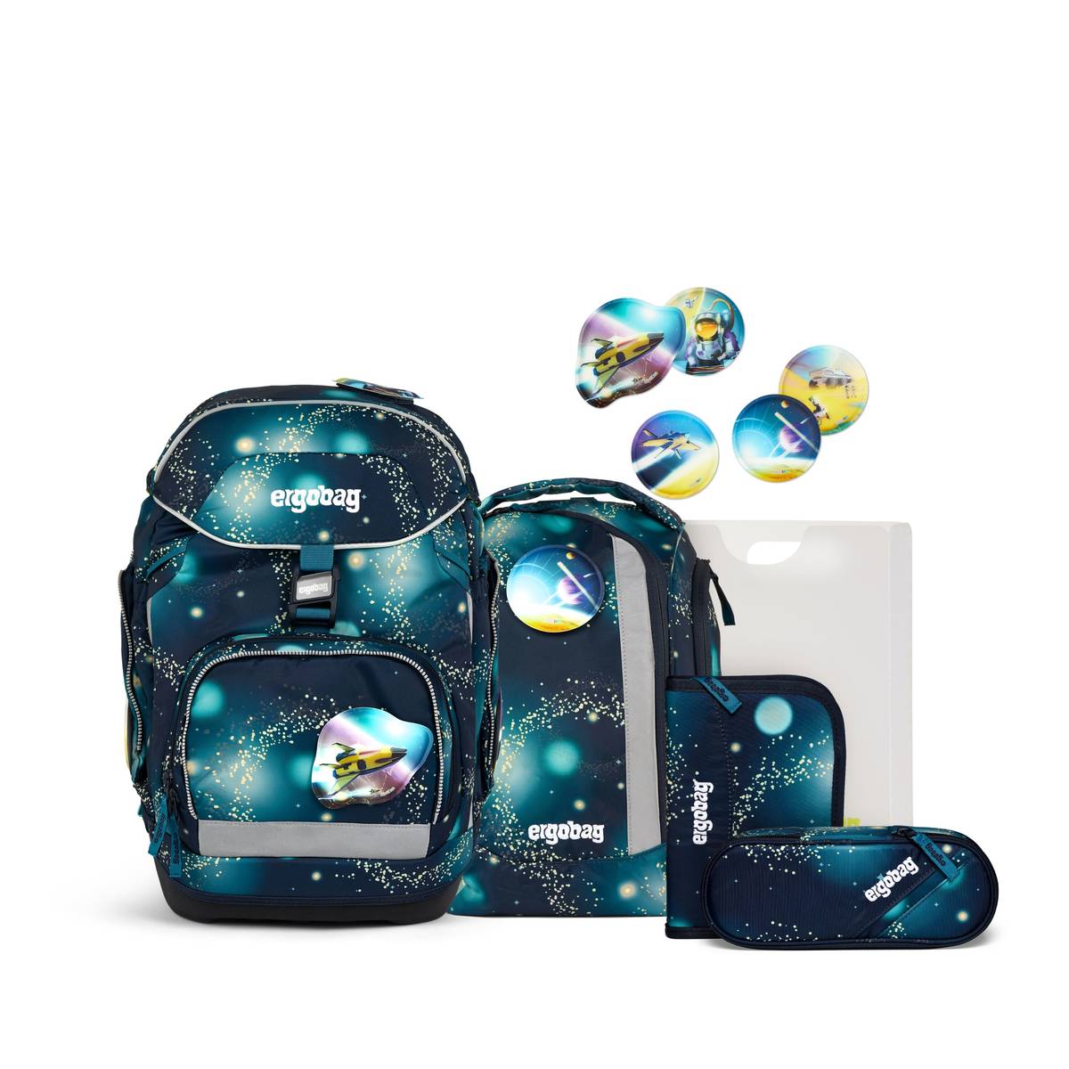 Ergobag Pack 6-tlg. Set RaumfahrBär Glow