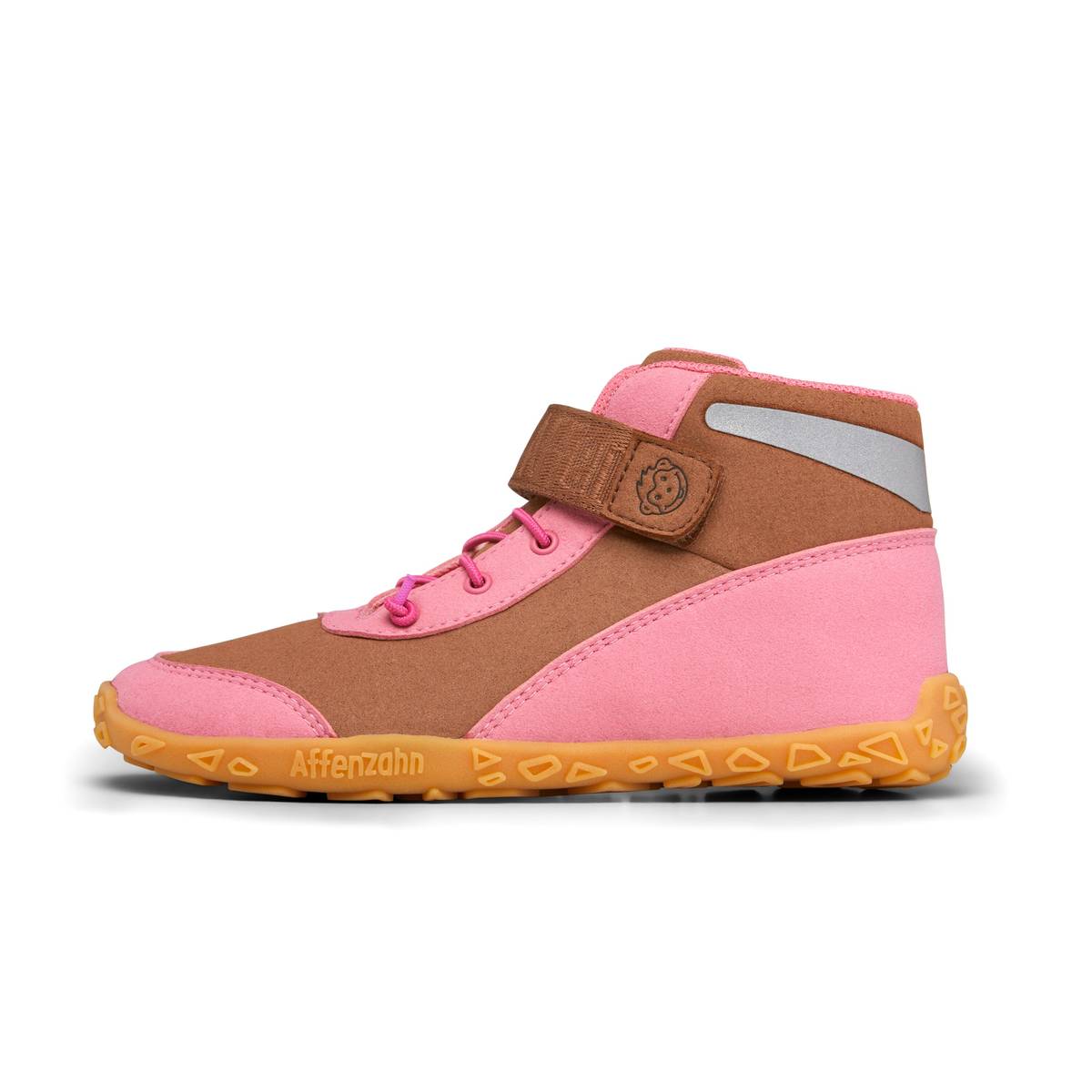 Affenzahn Mid-Top Mikrofaser Dreamer Fuchsia