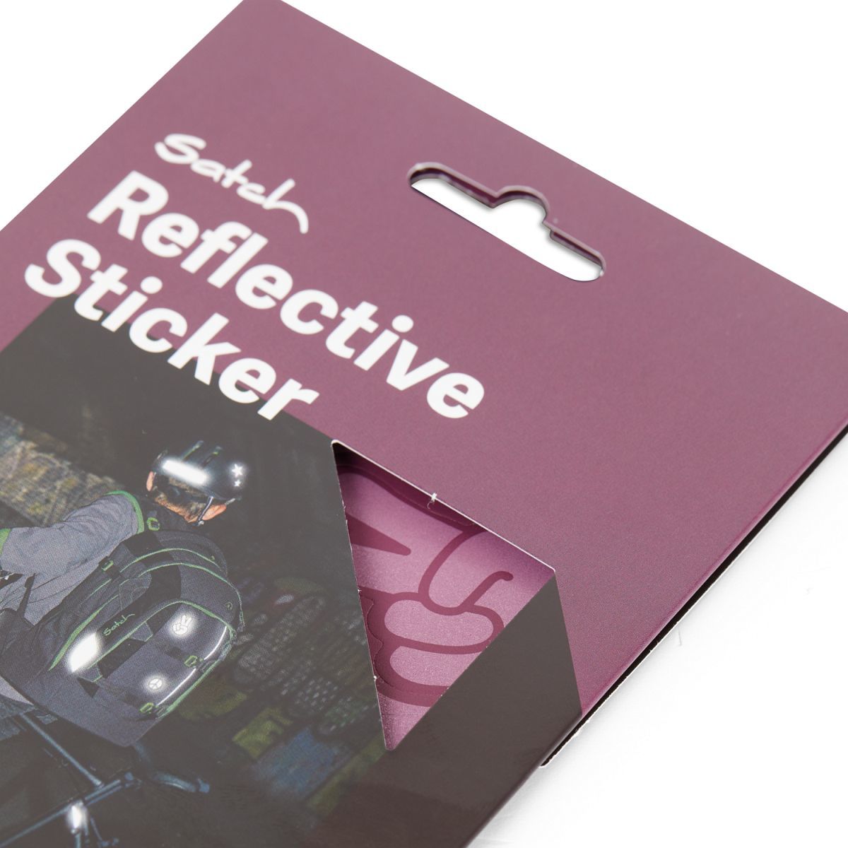Satch Reflective Sticker violett