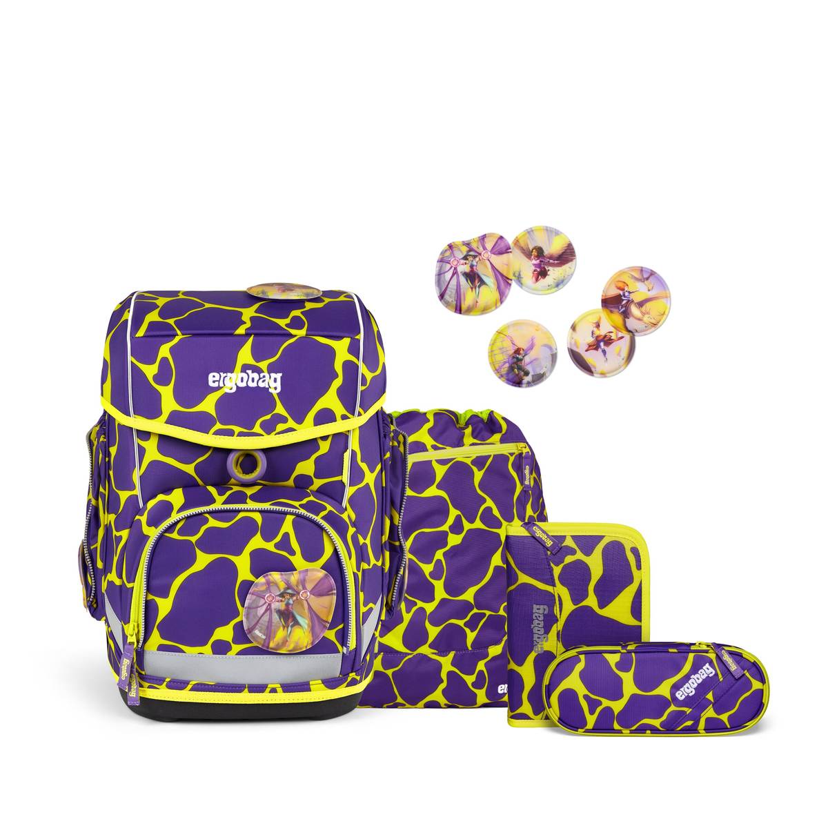 Ergobag Cubo 5-tlg. Set SuBärkraft Lumi