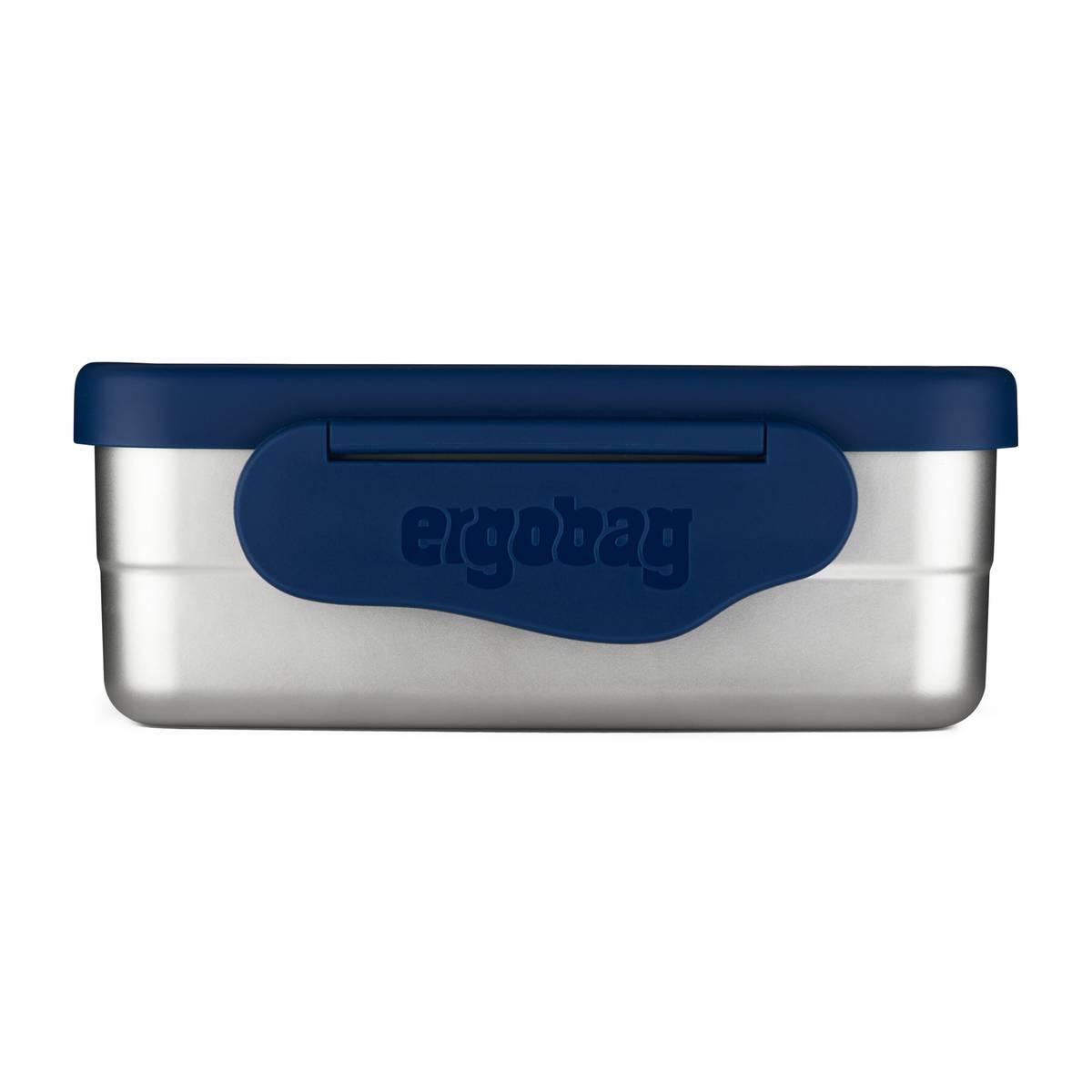 Ergobag Brotdose Edelstahl Blau