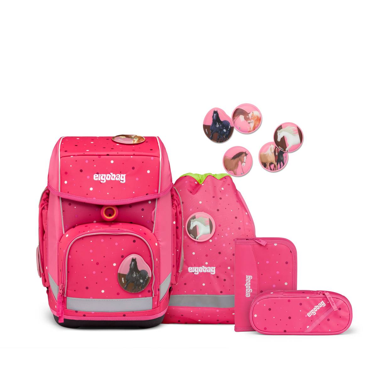 Ergobag Cubo 5-tlg. Set ReitBärhof