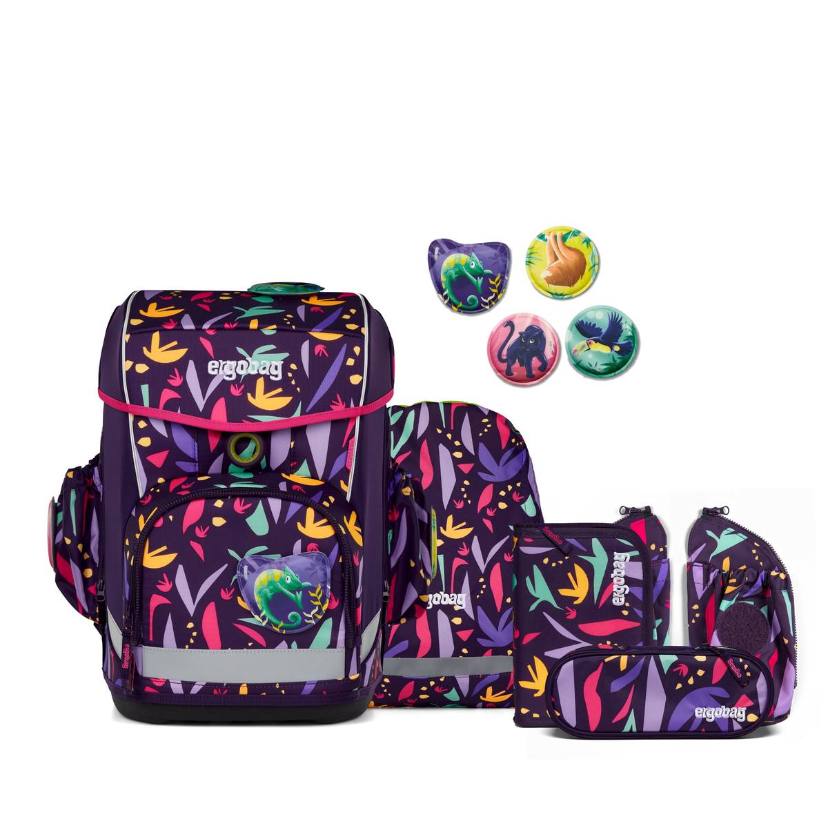 Ergobag Cubo light 5-tlg. Set AmBärzonas