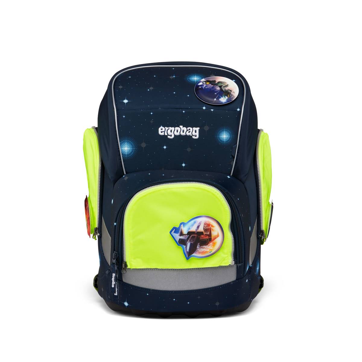 Ergobag Sicherheitsset Fluo-Zip Set Gelb