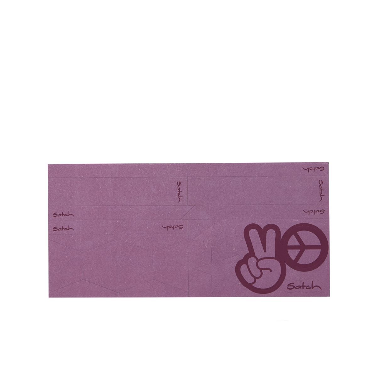 Satch Reflective Sticker violett