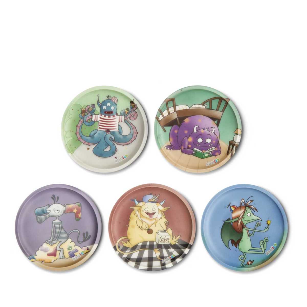 Ergobag Klettie-Set Monsterfreunde 5-tlg.