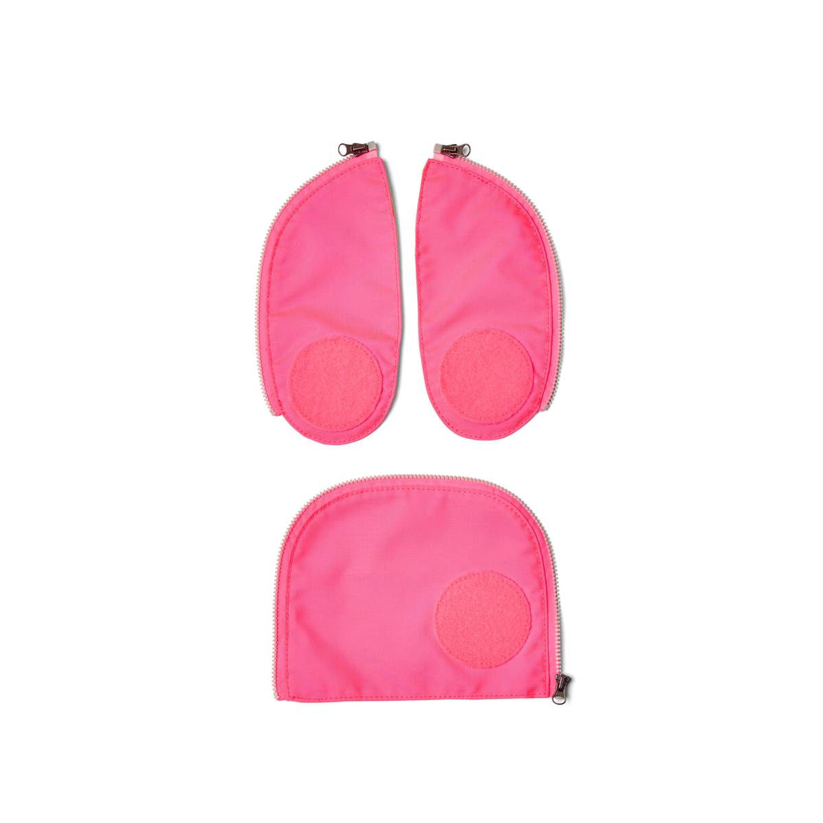 Ergobag Fluo-Zip Set Pink Fronansicht