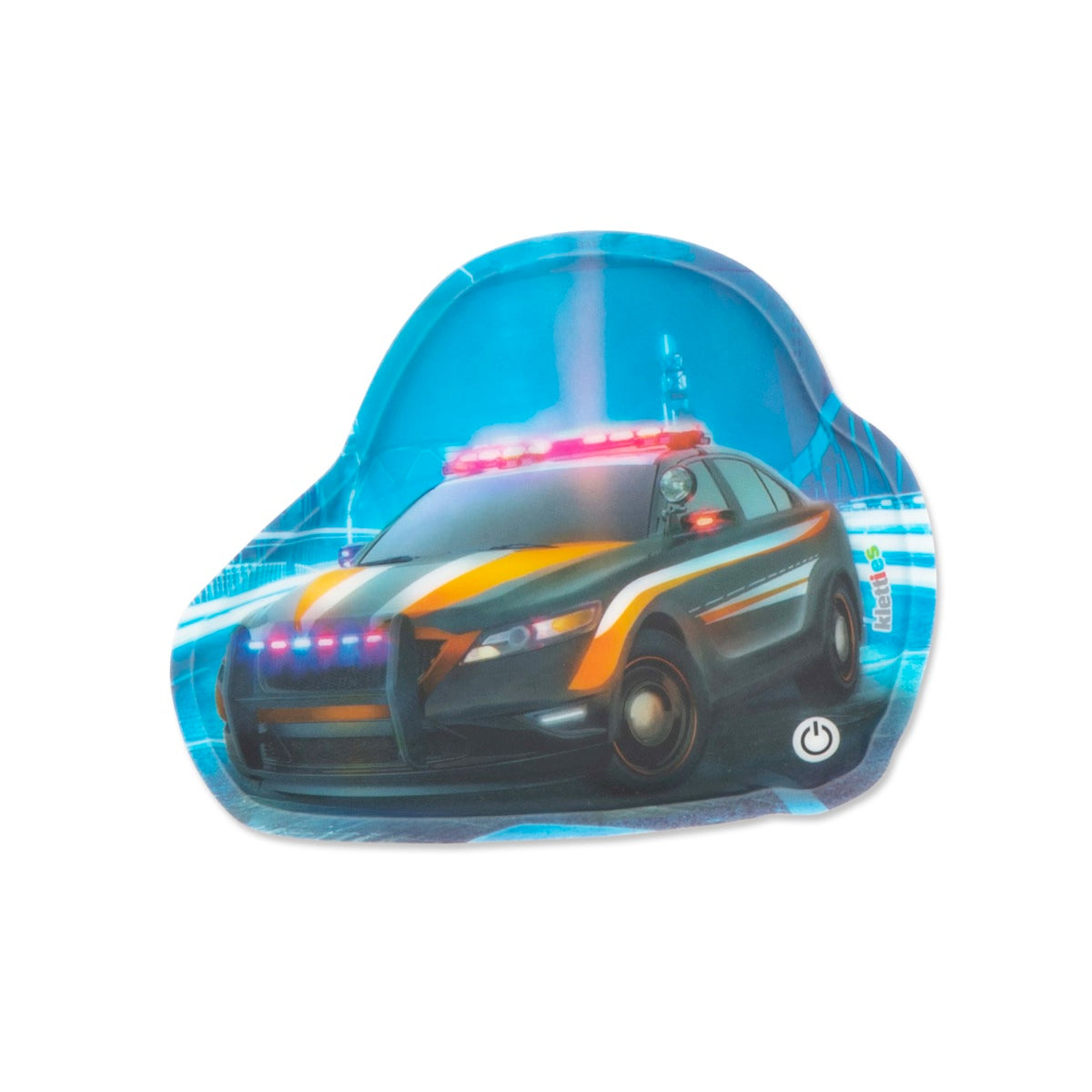 Ergobag LED-Klettie Polizeiauto Frontansicht