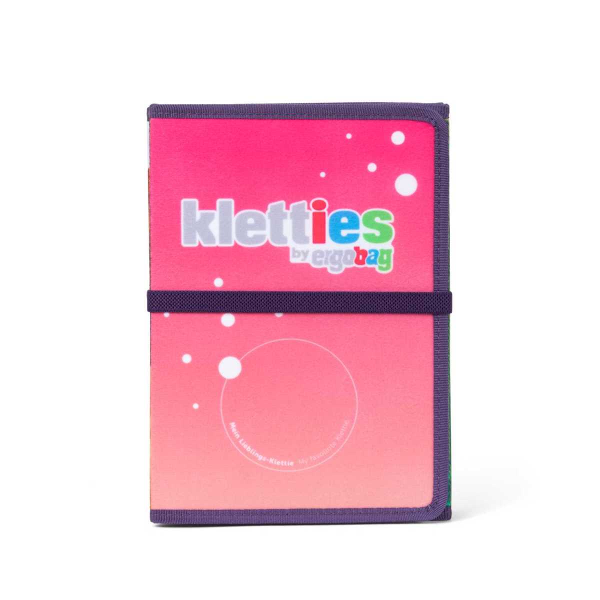 Ergobag Kletties-Sammelalbum pink Frontansicht