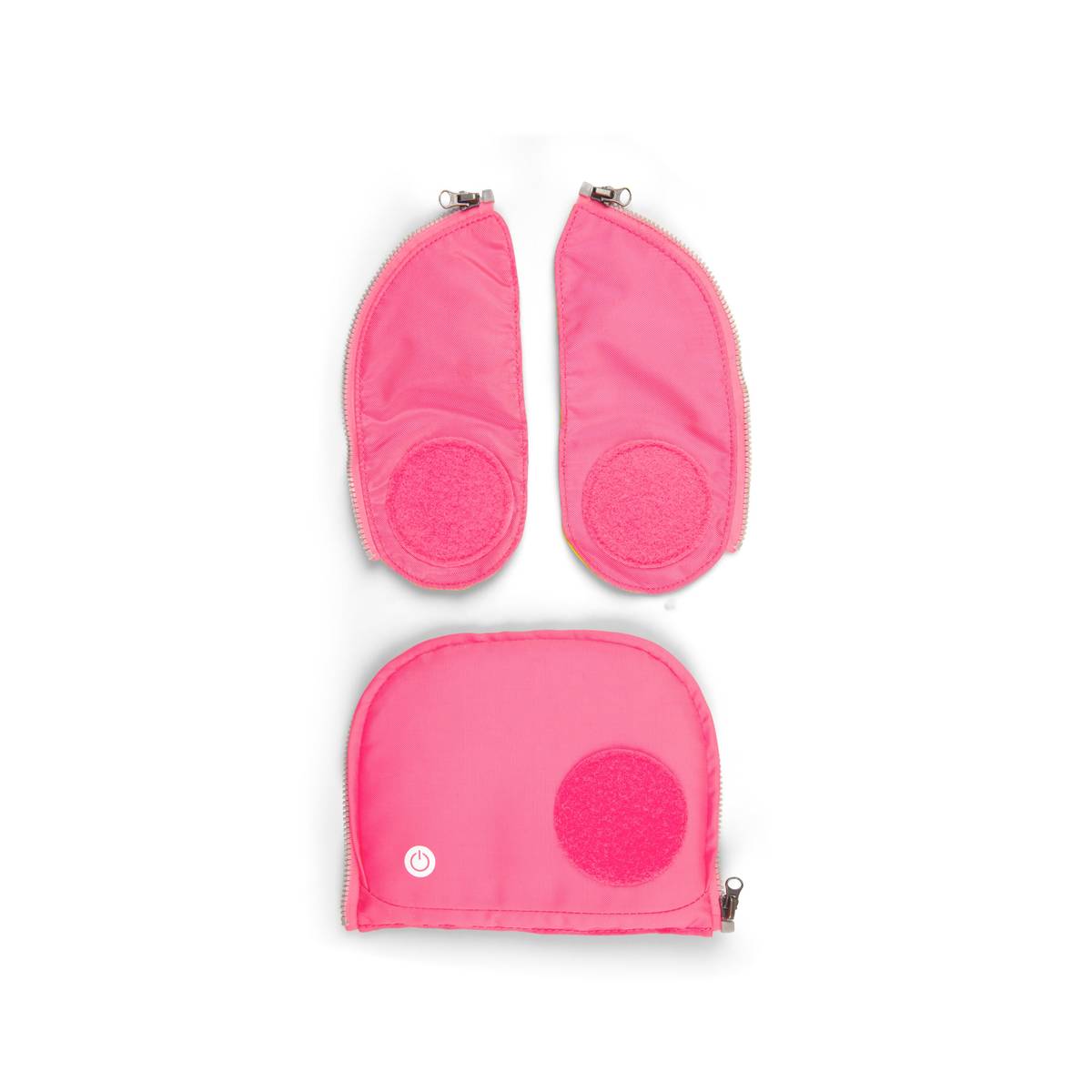 Ergobag LED Zip-Set pink ab Modell 2020 Frontansicht